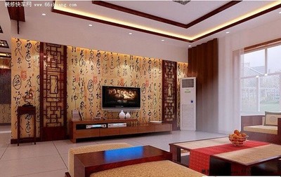 中式电视背景墙装修完全指南 从设计理念到房地产增值
